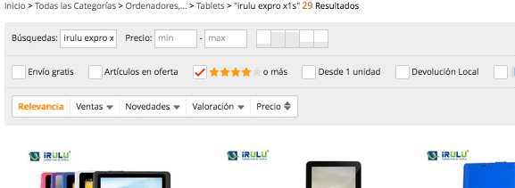 comprar tablet irulu expro x1s en aliexpress