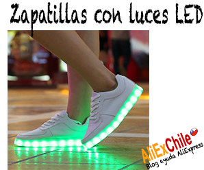 Comprar zapatillas con luces LED en AliExpress