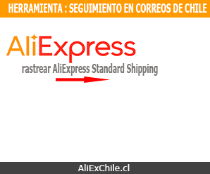 Hacer seguimiento a compras con AliExpress Standard Shipping en Correos de Chile