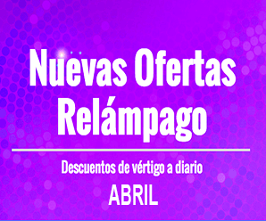 ¡Abril, Ofertas Relámpago en AliExpress!