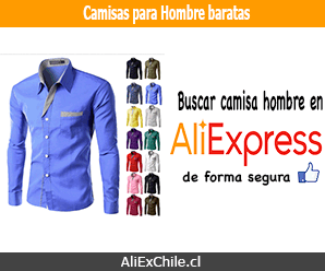 Comprar camisas para hombre baratas en AliExpress