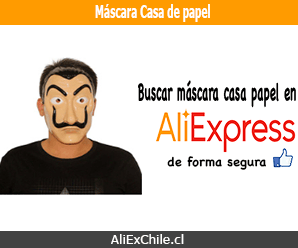 Comprar máscara “La casa de papel” en AliExpress