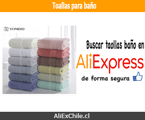 Comprar toallas para baño en AliExpress