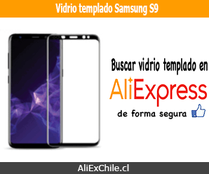Comprar vidrio templado para samsung S9 y S9+ en AliExpress