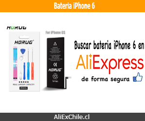 Comprar batería para iPhone 6 en AliExpress
