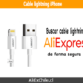 Comprar cable lightning para iPhone en AliExpress
