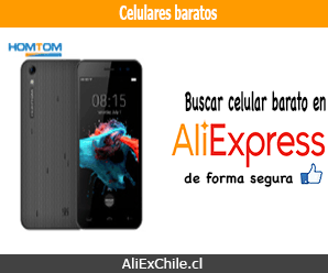 Comprar celular por menos de $65.000 pesos chilenos en AliExpress ($100 dólares)