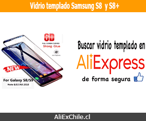 Comprar vidrio templado para Samsung S8 y S8+ en AliExpress