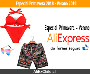 ¡Especial Primavera 2018 – Verano 2019 en AliExpress!