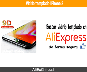 Comprar vidrio templado para iPhone 8 en AliExpress