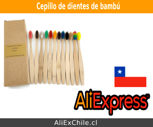 Comprar cepillo de dientes de bambú en AliExpress Chile