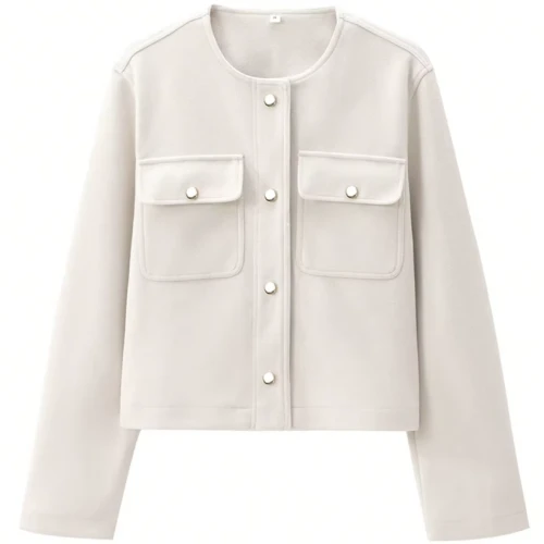 chaqueta beige mujer en AliExpress Chile