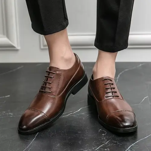 combinar zapatos color café para hombre en AliExpress Chile