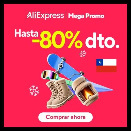 Mega Promo AliExpress Chile 2025