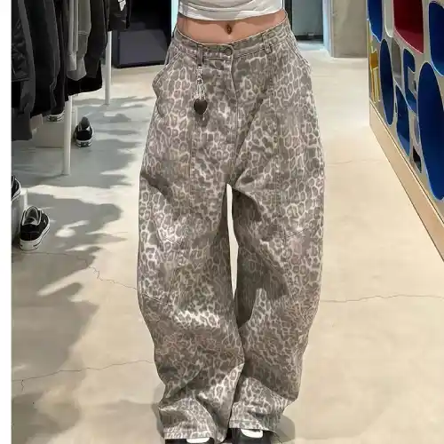 pantalón animal print mujer en AliExpress Chile