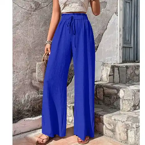 pantalón azul mujer en ALiExpress Chile