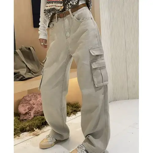 pantalón cargo mujer en AliExpress Chile