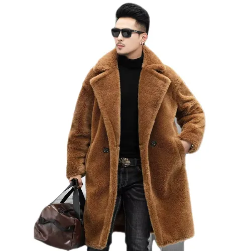 abrigo de alpaca de hombre en AliExpress Chile