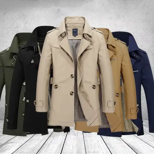 abrigo gabardina de hombre en AliExpress Chile