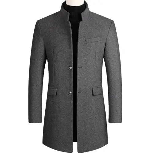 abrigo lana de hombre en AliExpress Chile