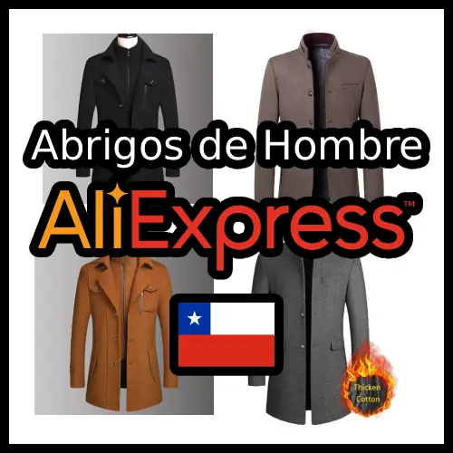 abrigos de hombre en AliExpress Chile