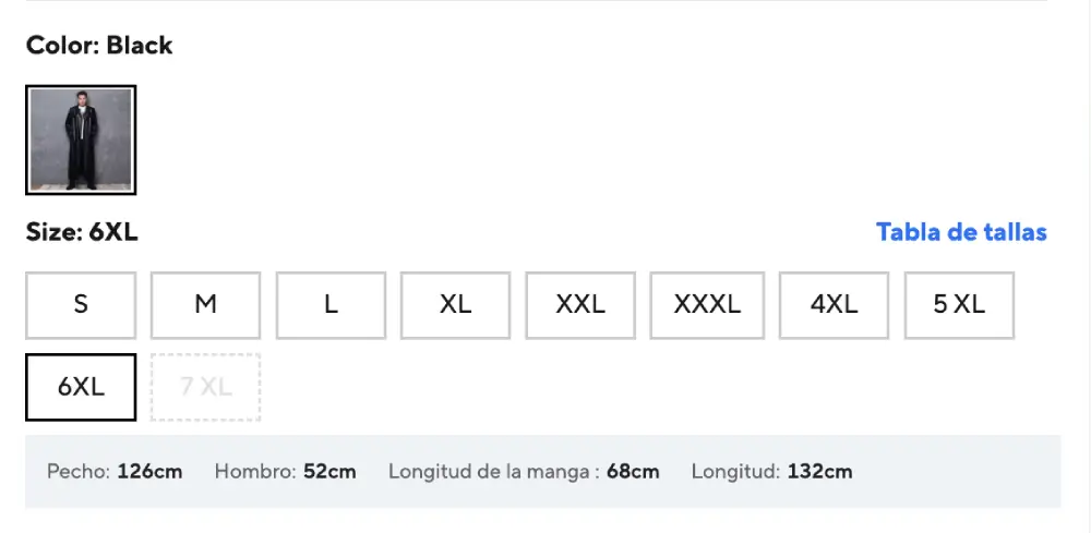 abrigo talla grande de hombre en AliExpress Chile