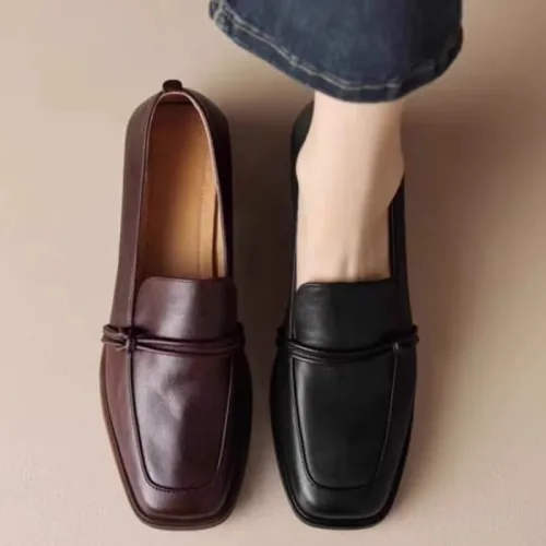 mocasines de cuero para mujer en AliExpress Chile