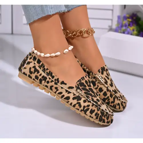 mocasines de leopardo para mujer en AliExpress Chile