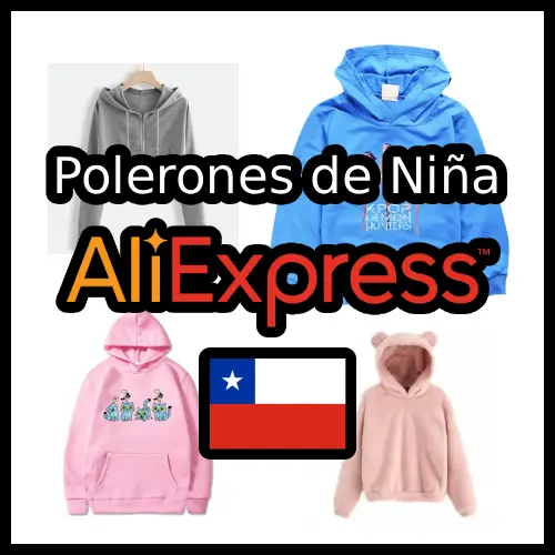 polerones de niña en AliExpress Chile