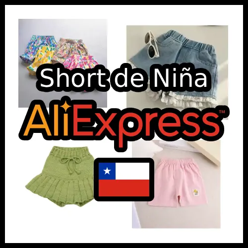 short de niña en AliExpress Chile