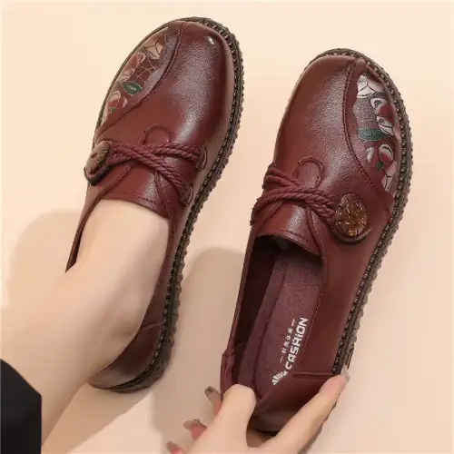 zapatos de cuero artesanales para mujer en AliExpress Chile