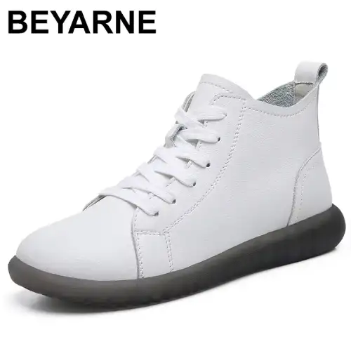 zapatos de cuero blancos para mujer en AliExpress Chile