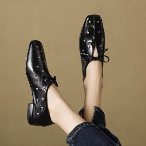 zapatos de cuero ecológico para mujer en AliExpress Chile