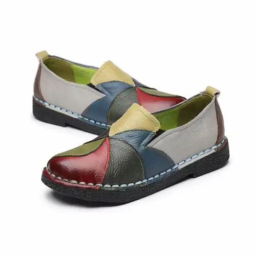 zapatos de cuero de verano para mujer en AliExpress Chile
