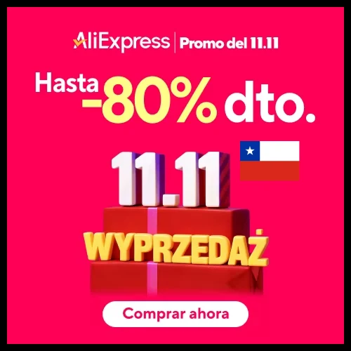 11 del 11 AliExpress Chile