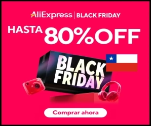 Guía Black Friday y Cyber Monday 2025 para AliExpress Chile