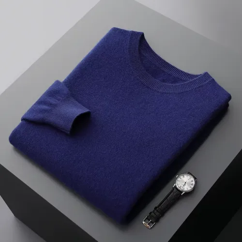sweater de hombre color azul en AliExpress Chile