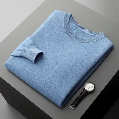 sweater de hombre color celeste en AliExpress Chile