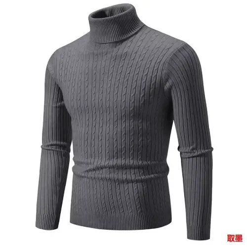 sweater cuello alto de hombre en AliExpress Chile