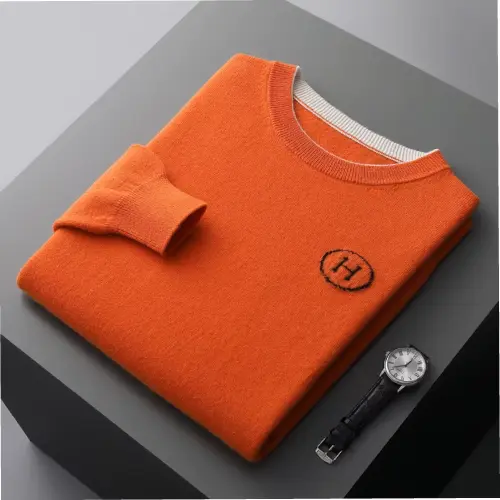 sweater de hombre color naranjo en AliExpress Chile