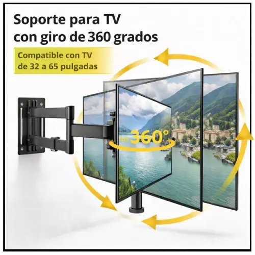 Soporte para TV con giro de 360 grados en AliExpress Chile