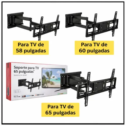 Soporte para TV de 60 y 65 pulgadas en AliExpress Chile
