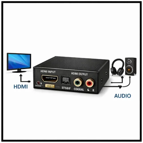 HDMI audio splitter para separar imagen y sonido en AliExpres Chile