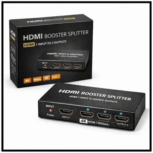 HDMI booster splitter en AliExpress Chile