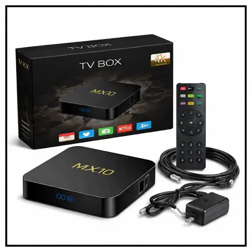 MX10 TV Box en AliExpress Chile