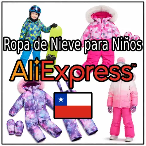 ropa de nieve para niños en AliExpress Chile