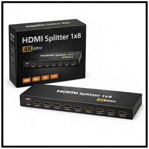 Splitter HDMI 1x8 en AliExpress Chile