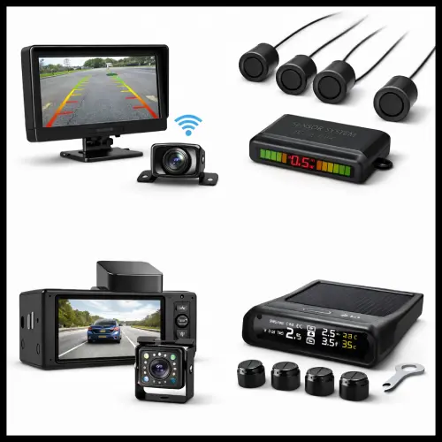 Cámaras y sensores para autos en AliExpress Chile