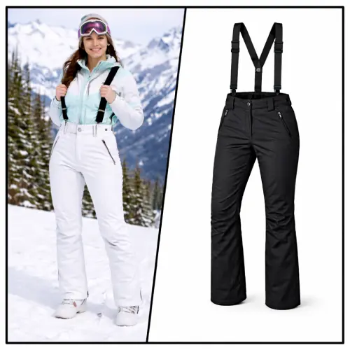 Pantalón de nieve para mujer con suspensores en AliExpress Chile