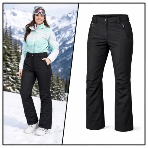 Pantalones de nieve negros para mujer: la opción más versátil en AliExpress Chile